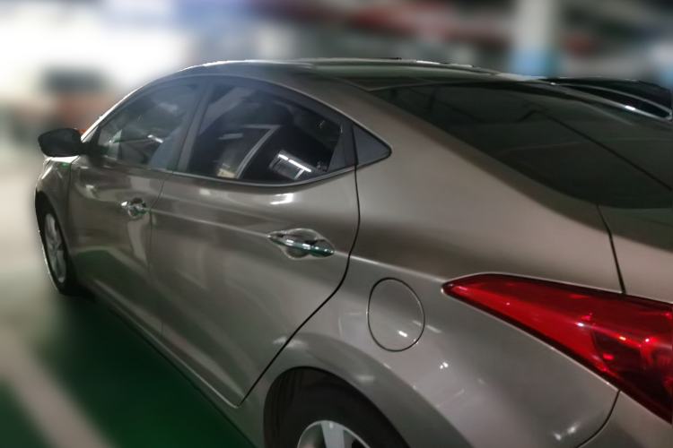 Used Hyundai Elantra (5th Generation / Langdong) 2013 1.6L Automatic Luxury Model Rear Left 45 Deg