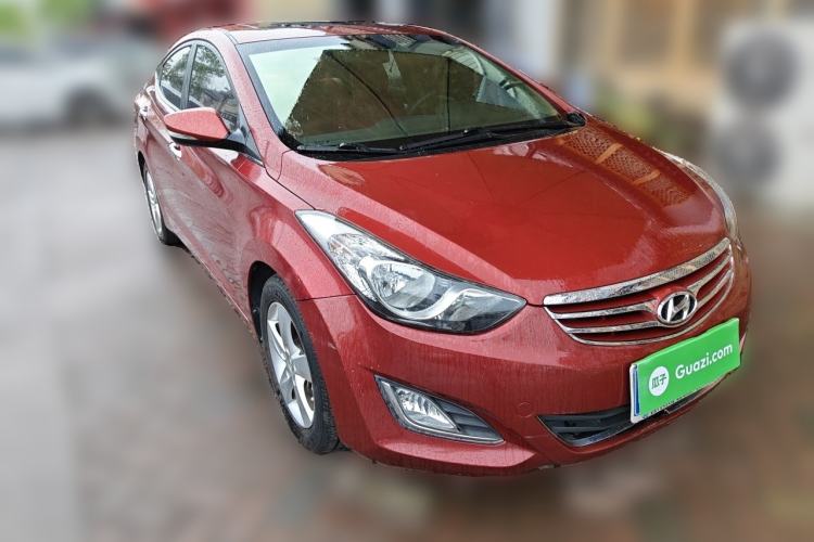 Used Hyundai Elantra (5th Generation / Langdong) 2013 1.6L Automatic Leading Model Front Right 45 Deg
