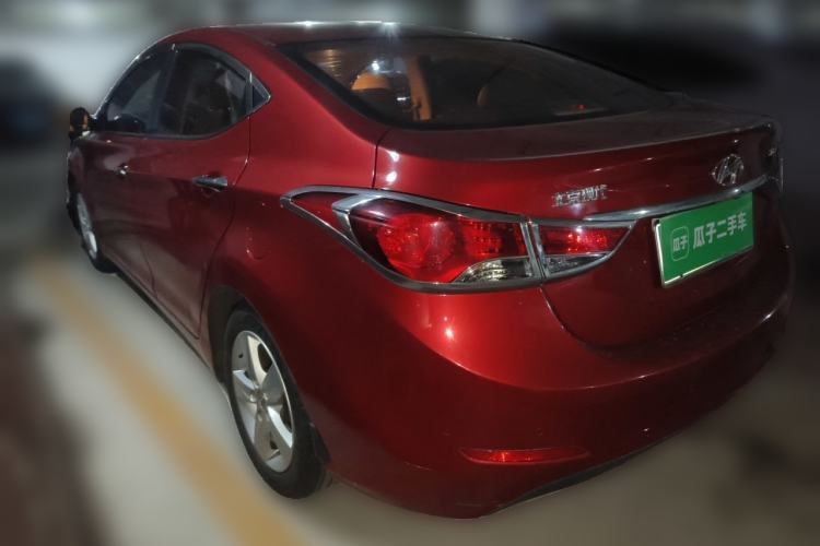Used Hyundai Elantra (5th Generation / Langdong) 2013 1.6L Automatic Luxury Model Rear Left 45 Deg