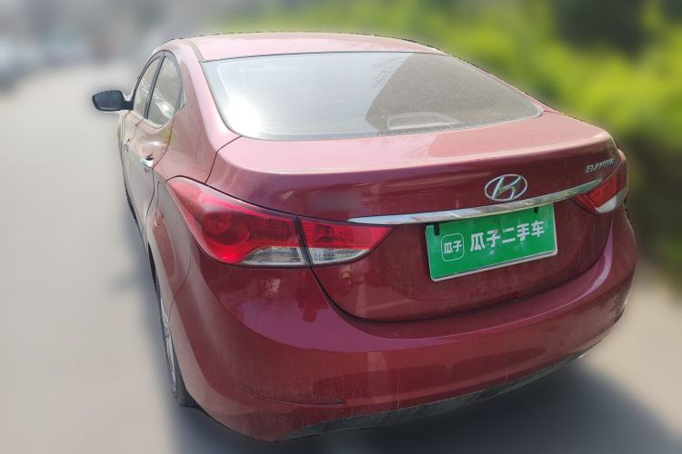 Used Hyundai Elantra (5th Generation / Langdong) 2013 1.6L Automatic Leading Model Rear Left 45 Deg