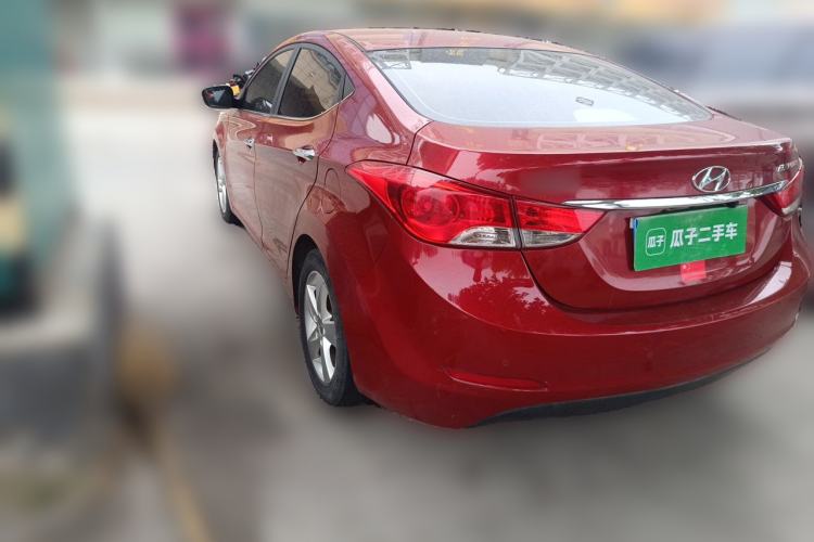 Used Hyundai Elantra (5th Generation / Langdong) 2013 1.6L Automatic Leading Model Rear Left 45 Deg