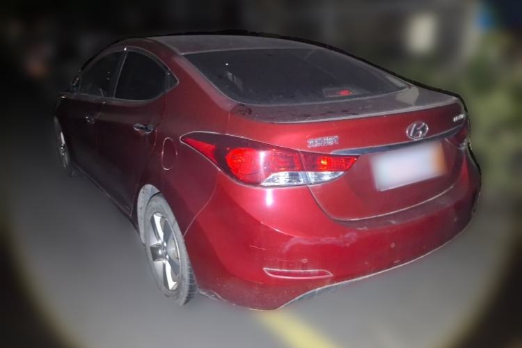 Used Hyundai Elantra (5th Generation / Langdong) 2013 1.6L Automatic Leading Model Rear Left 45 Deg