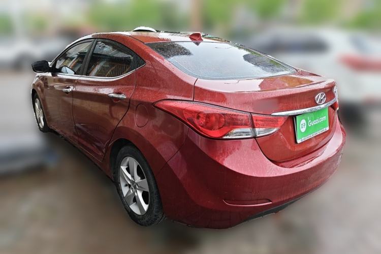Used Hyundai Elantra (5th Generation / Langdong) 2013 1.6L Automatic Leading Model Rear Left 45 Deg