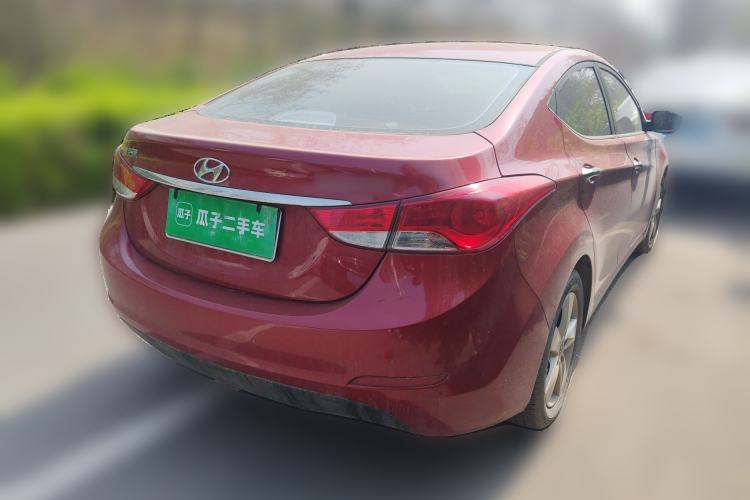 Used Hyundai Elantra (5th Generation / Langdong) 2013 1.6L Automatic Leading Model Rear Right 45 Deg