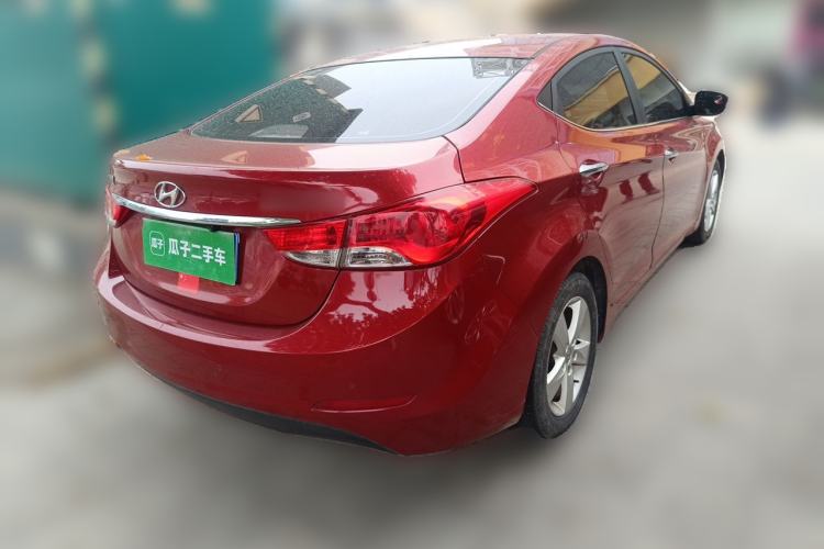 Used Hyundai Elantra (5th Generation / Langdong) 2013 1.6L Automatic Leading Model Rear Right 45 Deg