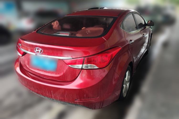 Used Hyundai Elantra (5th Generation / Langdong) 2013 1.6L Automatic Luxury Model Rear Right 45 Deg