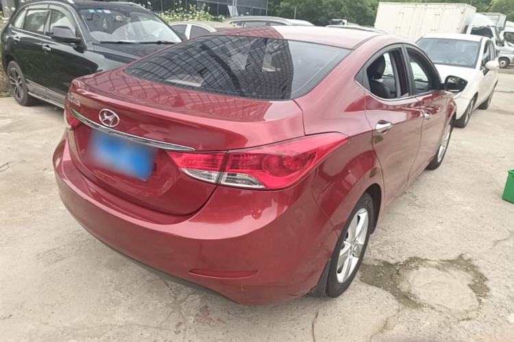 Used Hyundai Elantra (5th Generation / Langdong) 2013 1.6L Automatic Leading Model Rear Right 45 Deg
