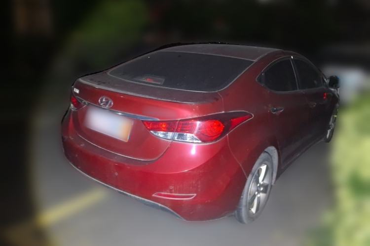 Used Hyundai Elantra (5th Generation / Langdong) 2013 1.6L Automatic Leading Model Rear Right 45 Deg