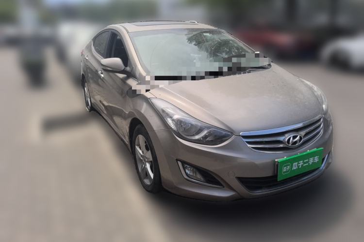 Used Hyundai Elantra (5th Generation / Langdong) 2013 1.6L Automatic Luxury Model Front Right 45 Deg