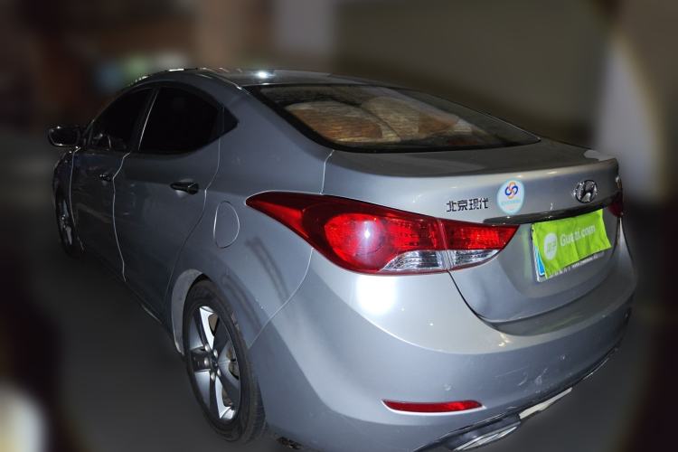 Used Hyundai Elantra (5th Generation / Langdong) 2013 1.6L Automatic Leading Model Rear Left 45 Deg
