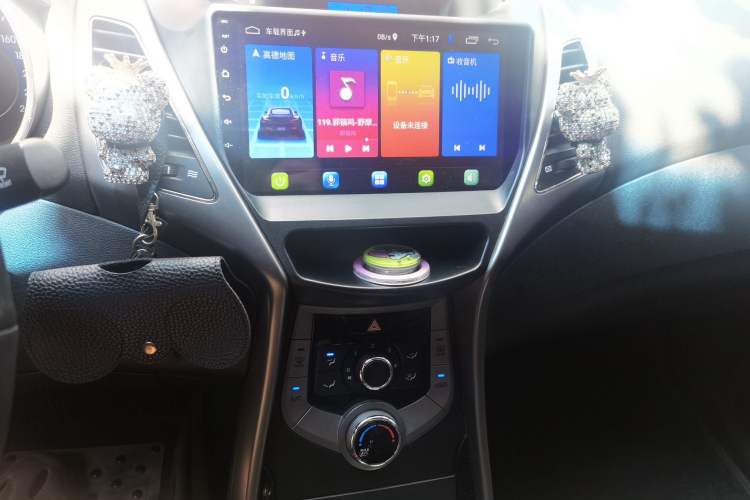 Used Hyundai Elantra (5th Generation / Langdong) 2013 1.6L Automatic Leading Model Audio And AC Panel