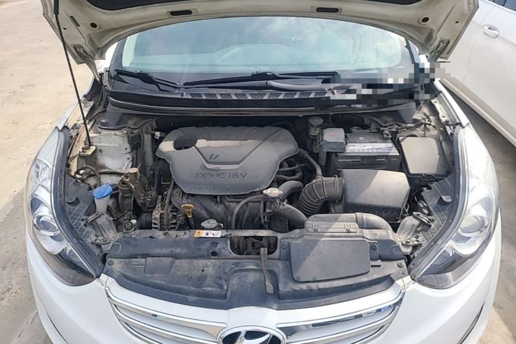 Used Hyundai Elantra (5th Generation / Langdong) 2013 1.6L Automatic Leading Model Engine Bay