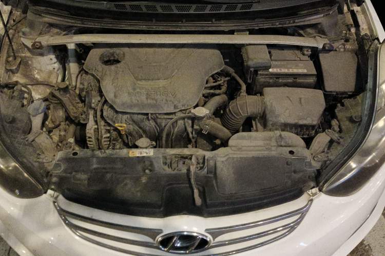 Used Hyundai Elantra (5th Generation / Langdong) 2013 1.6L Automatic Leading Model Engine Bay