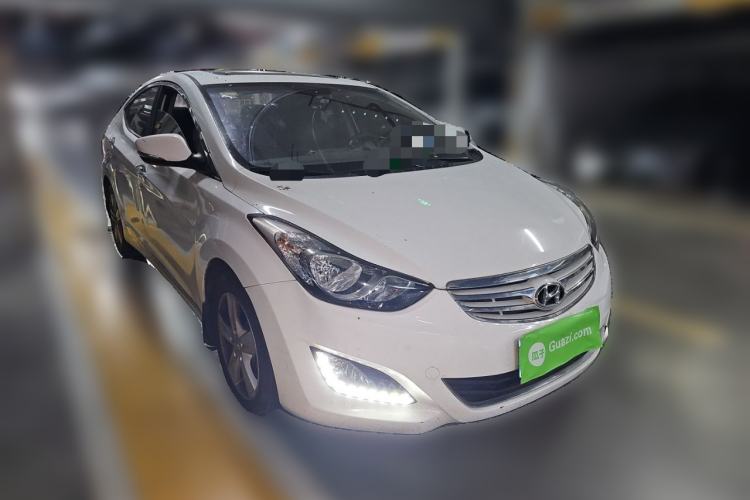 Used Hyundai Elantra (5th Generation / Langdong) 2013 1.6L Automatic Leading Model Front Right 45 Deg