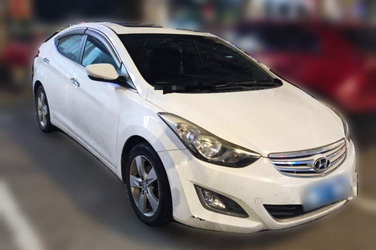 Used Hyundai Elantra (5th Generation / Langdong) 2013 1.6L Automatic Leading Model Front Right 45 Deg