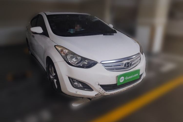 Used Hyundai Elantra (5th Generation / Langdong) 2013 1.6L Automatic Luxury Model Front Right 45 Deg