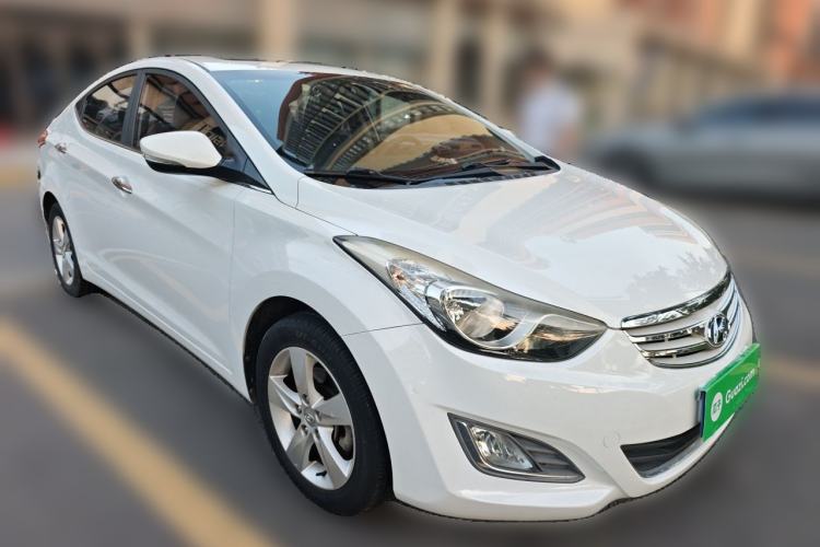 Used Hyundai Elantra (5th Generation / Langdong) 2013 1.6L Automatic Leading Model Front Right 45 Deg