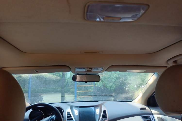 Used Hyundai Elantra (5th Generation / Langdong) 2013 1.6L Automatic Luxury Model Headliner