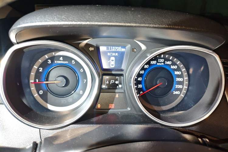 Used Hyundai Elantra (5th Generation / Langdong) 2013 1.6L Automatic Luxury Model Instrument Cluster