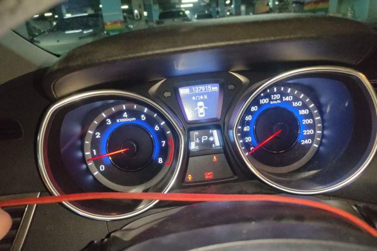 Used Hyundai Elantra (5th Generation / Langdong) 2013 1.6L Automatic Luxury Model Instrument Cluster