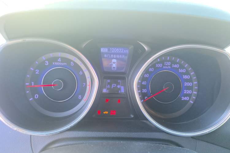 Used Hyundai Elantra (5th Generation / Langdong) 2013 1.6L Automatic Leading Model Instrument Cluster