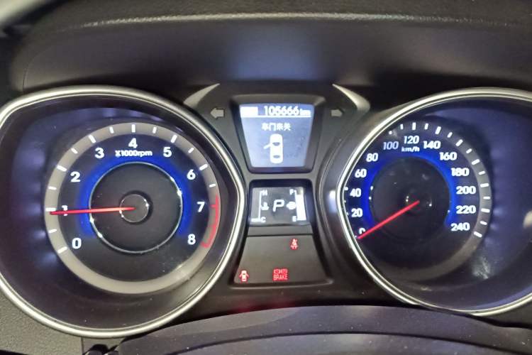 Used Hyundai Elantra (5th Generation / Langdong) 2013 1.6L Automatic Luxury Model Instrument Cluster