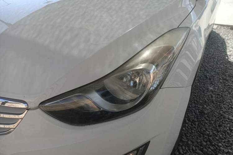 Used Hyundai Elantra (5th Generation / Langdong) 2013 1.6L Automatic Leading Model Left Front Headlight