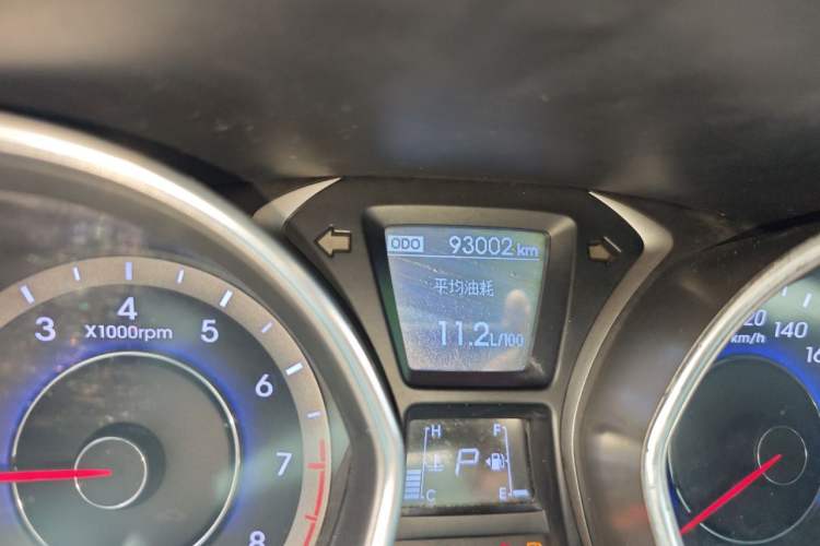Used Hyundai Elantra (5th Generation / Langdong) 2013 1.6L Automatic Leading Model Odometer Close Up