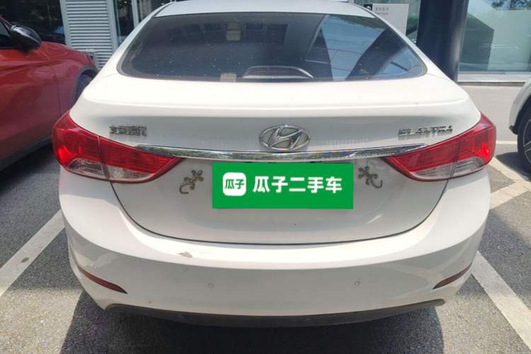 Used Hyundai Elantra (5th Generation / Langdong) 2013 1.6L Automatic Leading Model Rear