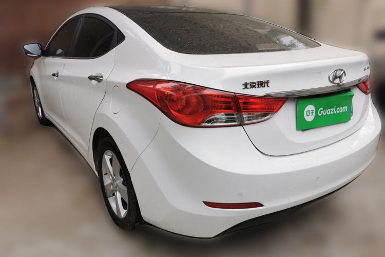 Used Hyundai Elantra (5th Generation / Langdong) 2013 1.6L Automatic Leading Model Rear Left 45 Deg