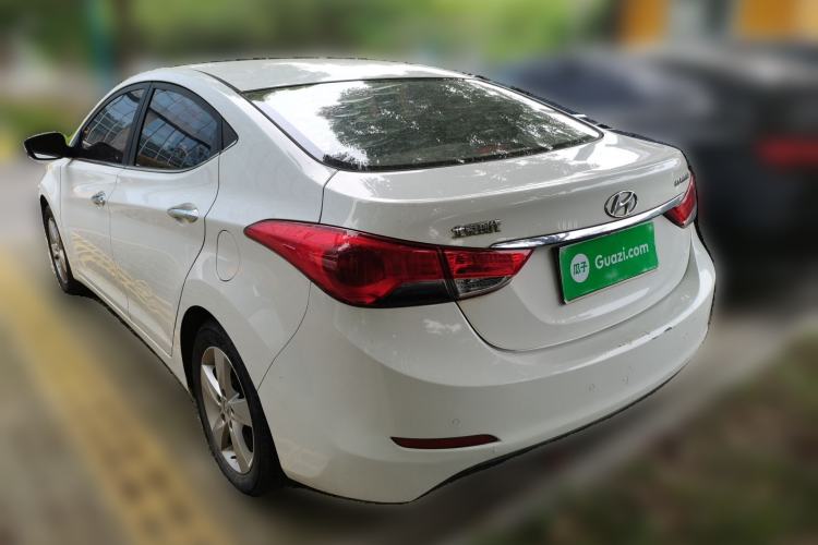 Used Hyundai Elantra (5th Generation / Langdong) 2013 1.6L Automatic Leading Model Rear Left 45 Deg
