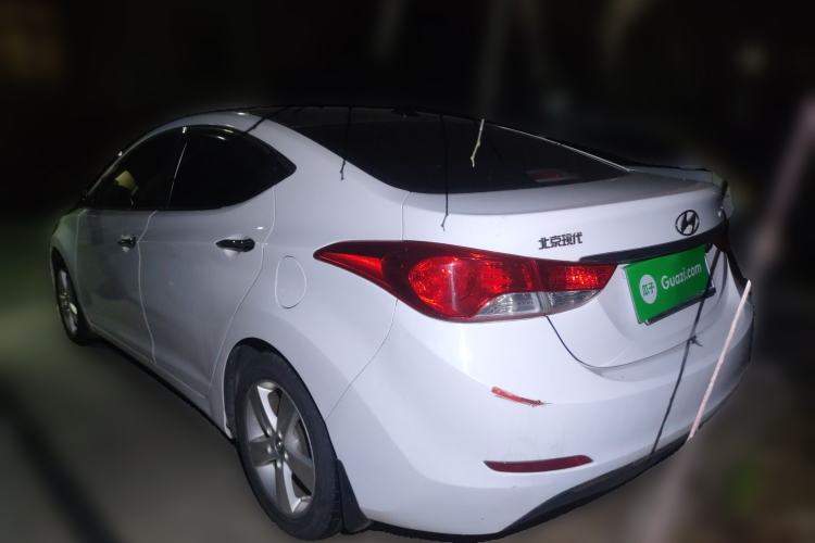 Used Hyundai Elantra (5th Generation / Langdong) 2013 1.6L Automatic Luxury Model Rear Left 45 Deg