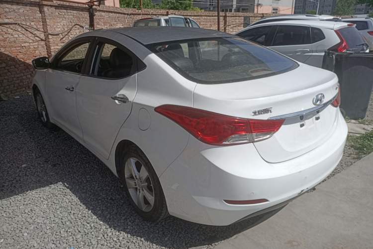 Used Hyundai Elantra (5th Generation / Langdong) 2013 1.6L Automatic Leading Model Rear Left 45 Deg