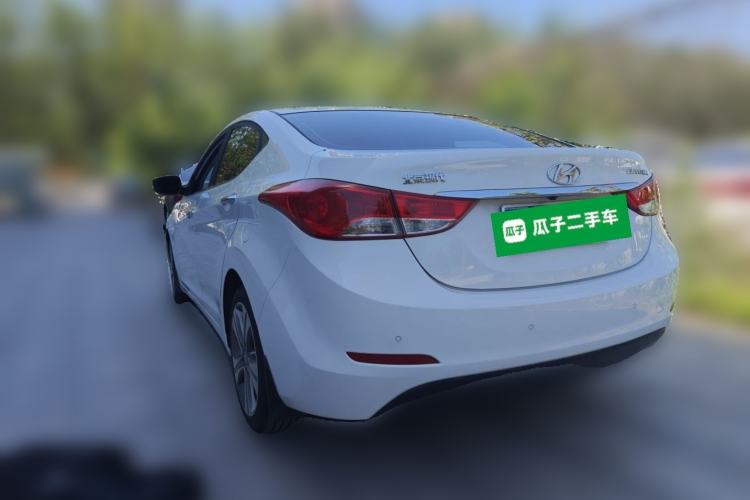 Used Hyundai Elantra (5th Generation / Langdong) 2013 1.6L Automatic Luxury Model Rear Left 45 Deg
