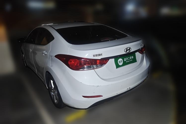 Used Hyundai Elantra (5th Generation / Langdong) 2013 1.6L Automatic Leading Model Rear Left 45 Deg
