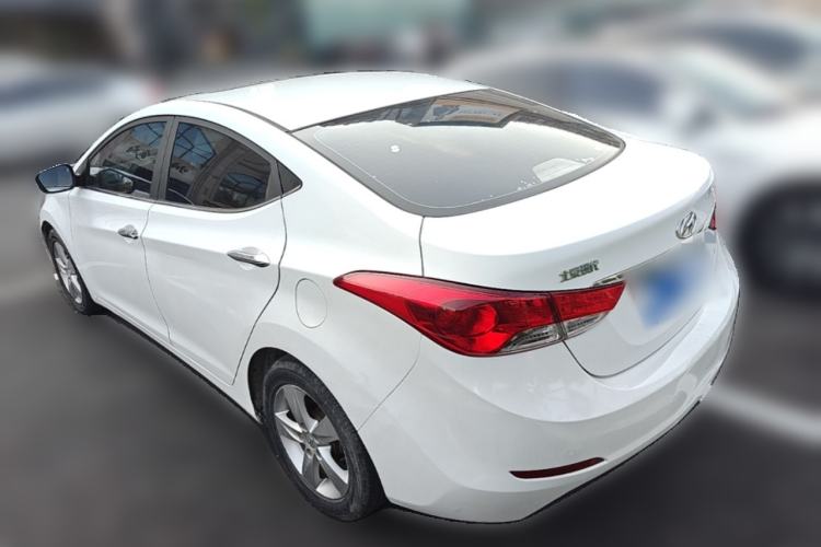Used Hyundai Elantra (5th Generation / Langdong) 2013 1.6L Automatic Leading Model Rear Left 45 Deg