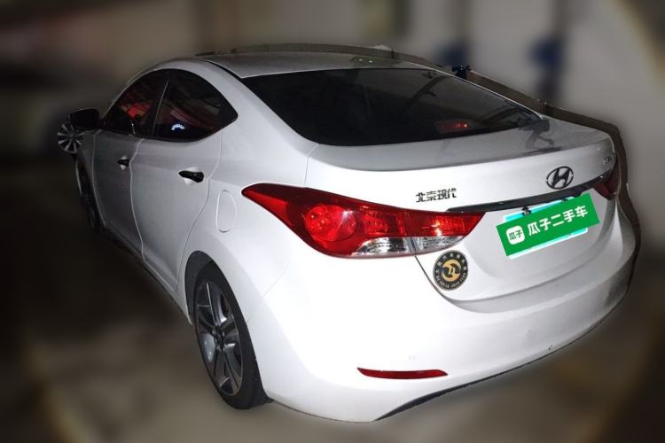 Used Hyundai Elantra (5th Generation / Langdong) 2013 1.6L Automatic Luxury Model Rear Left 45 Deg