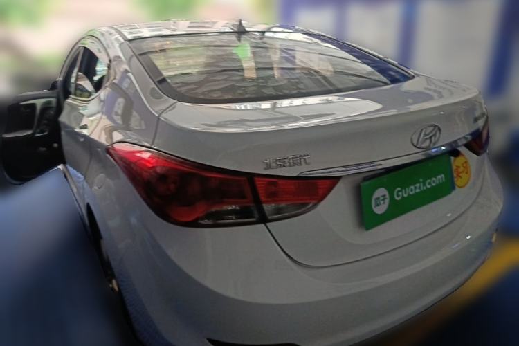 Used Hyundai Elantra (5th Generation / Langdong) 2013 1.6L Automatic Leading Model Rear Left 45 Deg