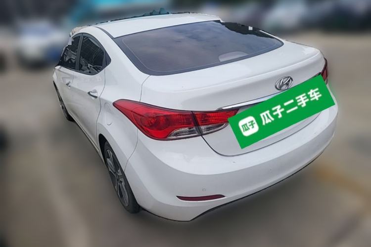 Used Hyundai Elantra (5th Generation / Langdong) 2013 1.6L Automatic Leading Model Rear Left 45 Deg