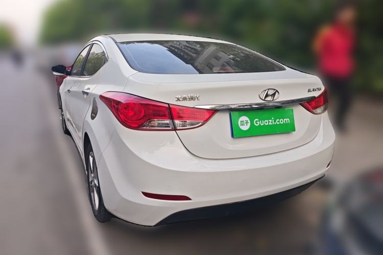 Used Hyundai Elantra (5th Generation / Langdong) 2013 1.6L Automatic Leading Model Rear Left 45 Deg