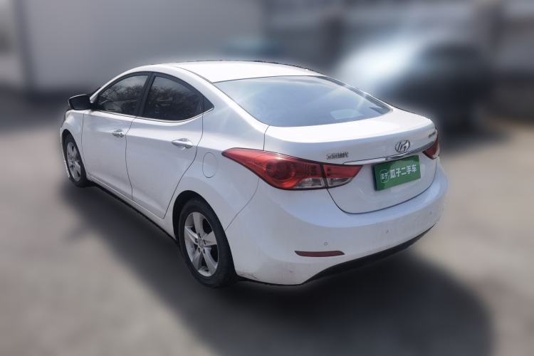 Used Hyundai Elantra (5th Generation / Langdong) 2013 1.6L Automatic Leading Model Rear Left 45 Deg
