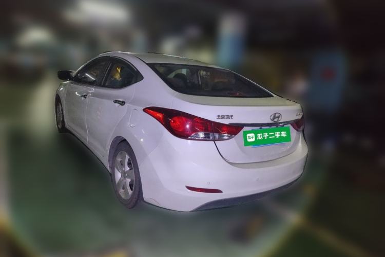 Used Hyundai Elantra (5th Generation / Langdong) 2013 1.6L Automatic Luxury Model Rear Left 45 Deg