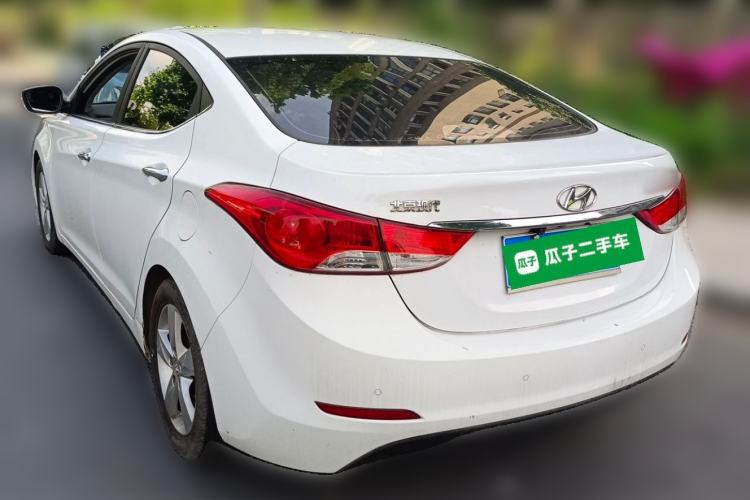 Used Hyundai Elantra (5th Generation / Langdong) 2013 1.6L Automatic Leading Model Rear Left 45 Deg
