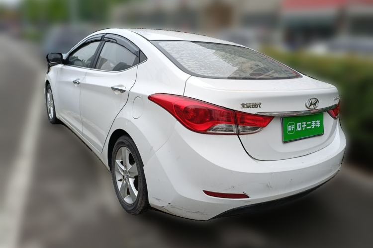 Used Hyundai Elantra (5th Generation / Langdong) 2013 1.6L Automatic Luxury Model Rear Left 45 Deg