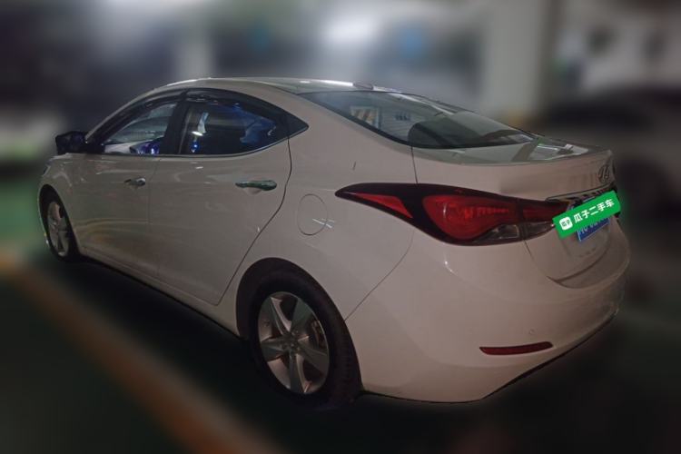 Used Hyundai Elantra (5th Generation / Langdong) 2013 1.6L Automatic Luxury Model Rear Left 45 Deg