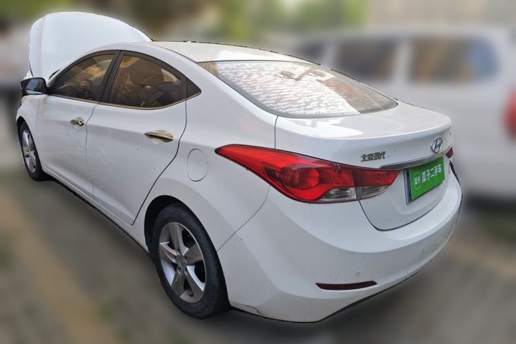 Used Hyundai Elantra (5th Generation / Langdong) 2013 1.6L Automatic Leading Model Rear Left 45 Deg