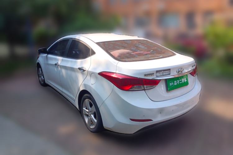 Used Hyundai Elantra (5th Generation / Langdong) 2013 1.6L Automatic Luxury Model Rear Left 45 Deg