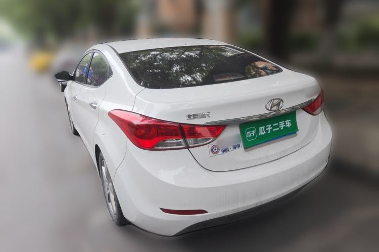 Used Hyundai Elantra (5th Generation / Langdong) 2013 1.6L Automatic Leading Model Rear Left 45 Deg