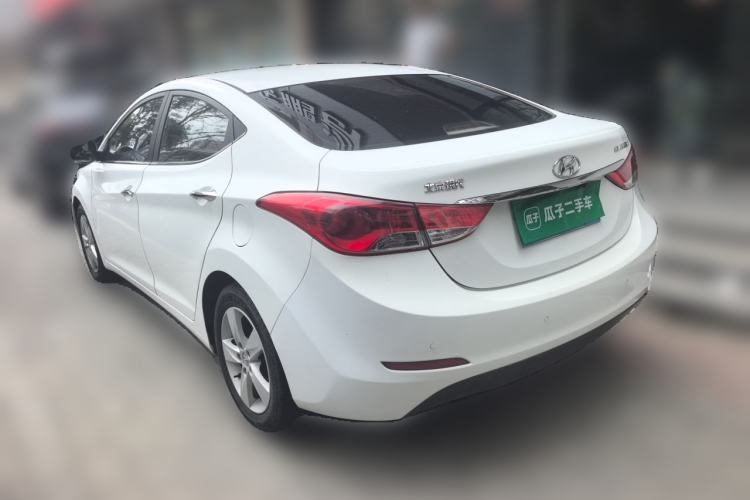 Used Hyundai Elantra (5th Generation / Langdong) 2013 1.6L Automatic Leading Model Rear Left 45 Deg
