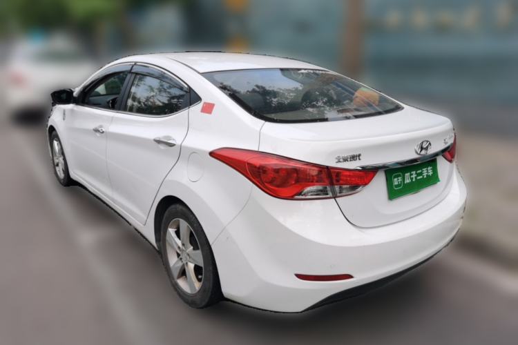 Used Hyundai Elantra (5th Generation / Langdong) 2013 1.6L Automatic Leading Model Rear Left 45 Deg